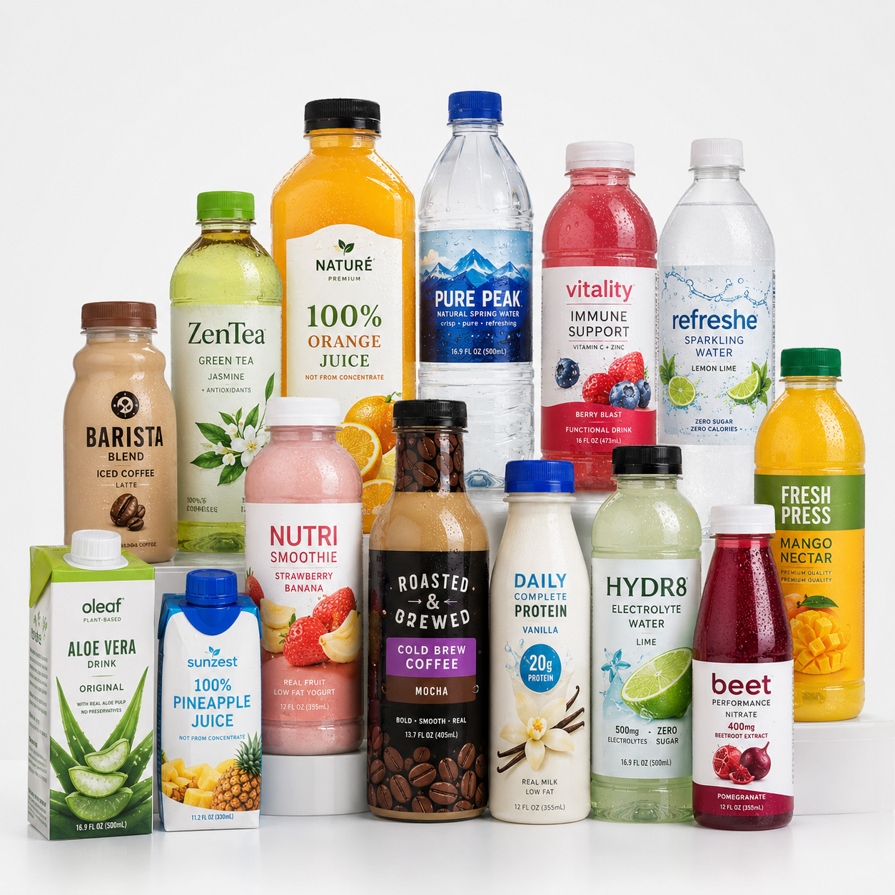 Beverage label material