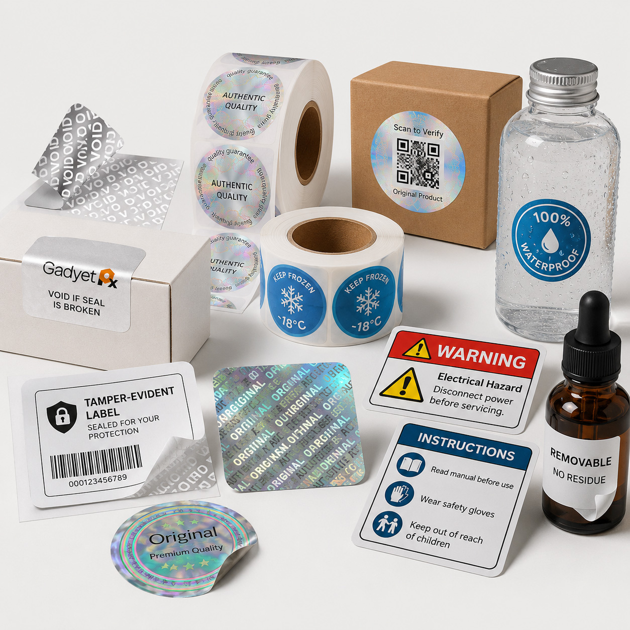 Special functional label material